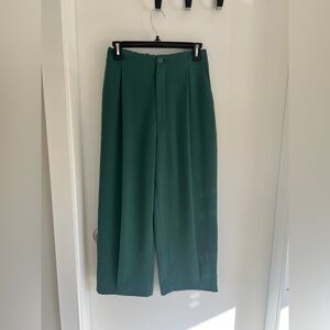 Oak + Fort Green Barrel Leg Trousers
